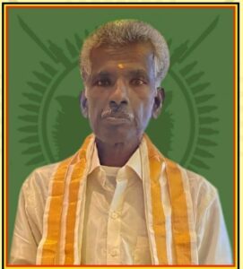 உன்னதமான மூத்த போராளி சின்னையா ஆனந்தம் ( ஆனந்தன் ) அவர்களிற்கான மதிப்பளிப்பு!